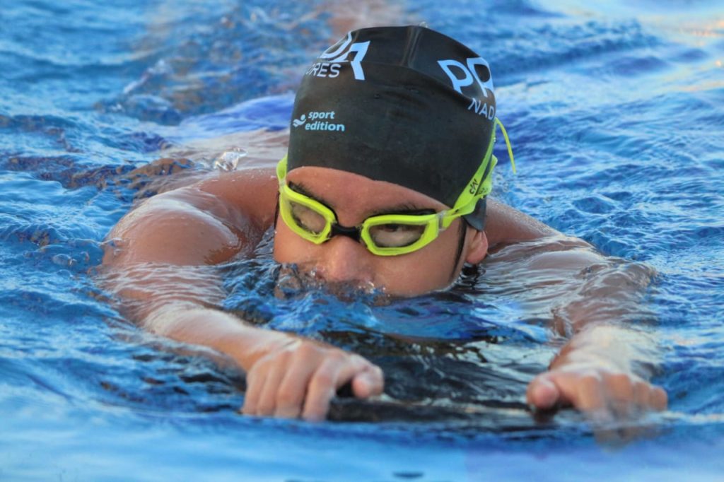 Andy Guerrero, con renovados bríos en la Para Natación