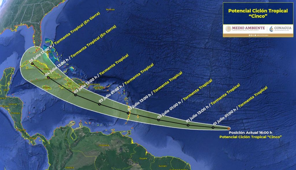 TEMPORADA DE HURACANES|| Pronostican Tormenta Tropical en el Atlántico