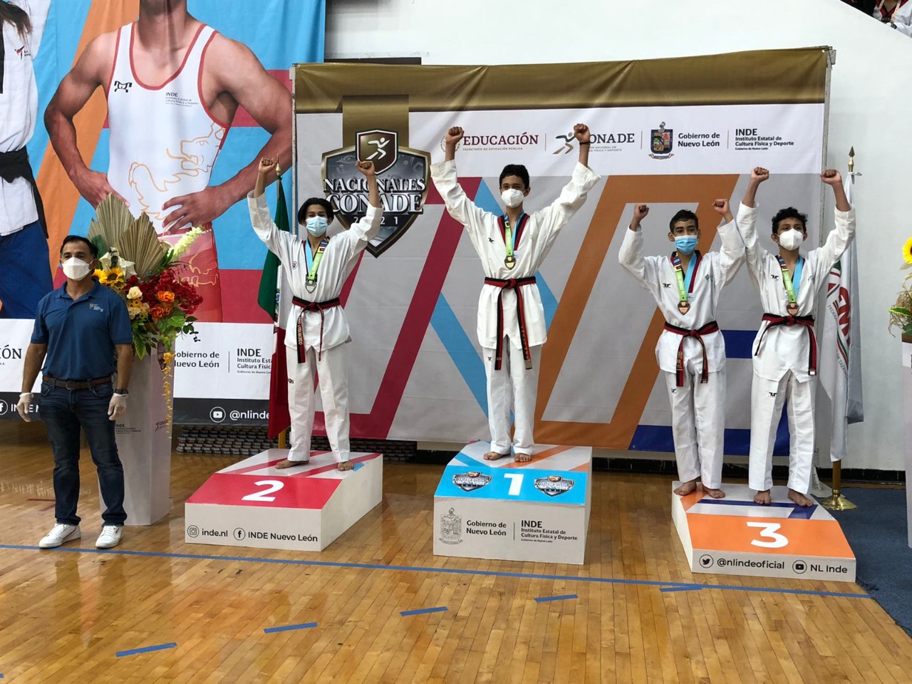 El equipo de Taekwondo regresa del Nacional con 5 medallas Saber Politico