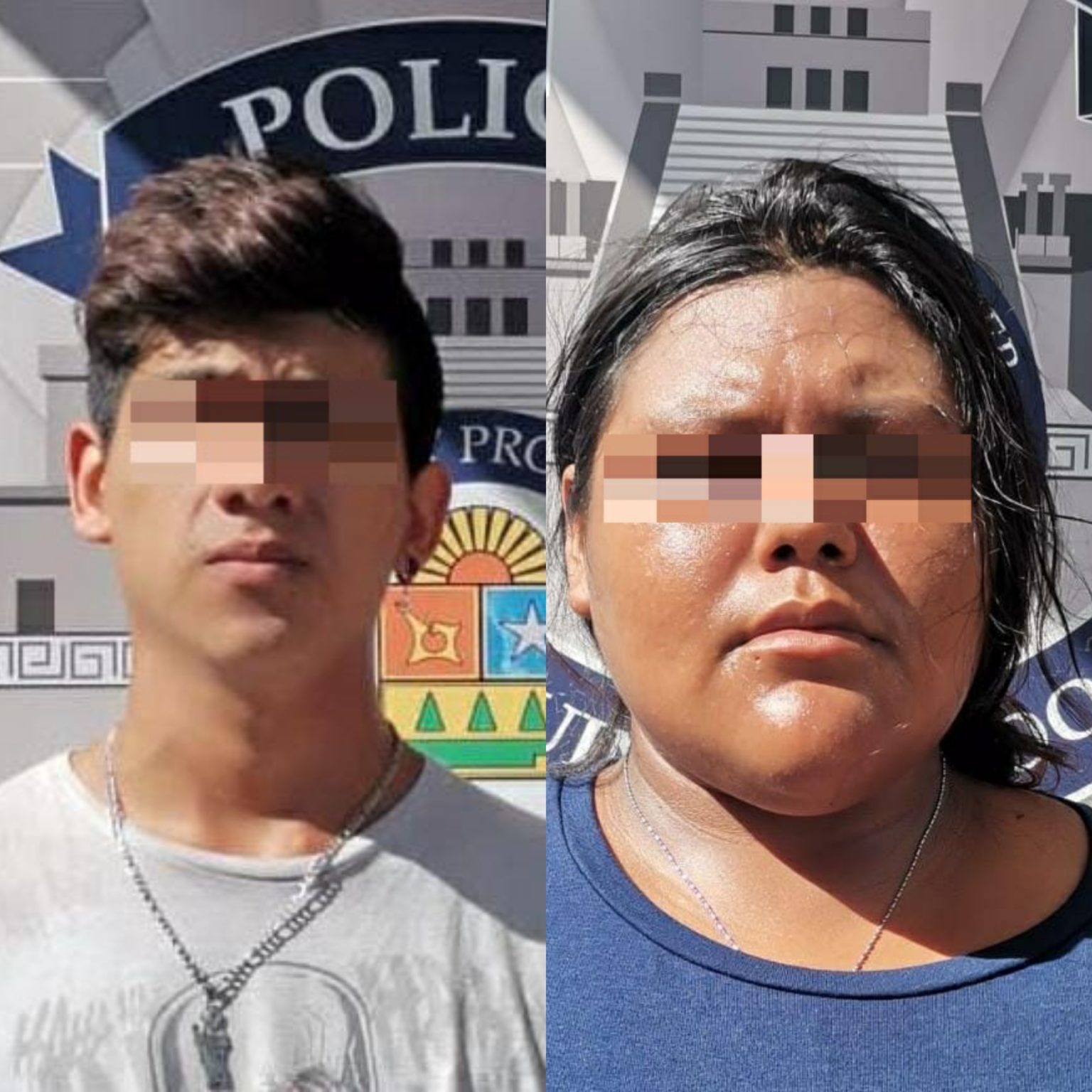 Detienen a pareja de presuntos narcomenudistas en Tulum
