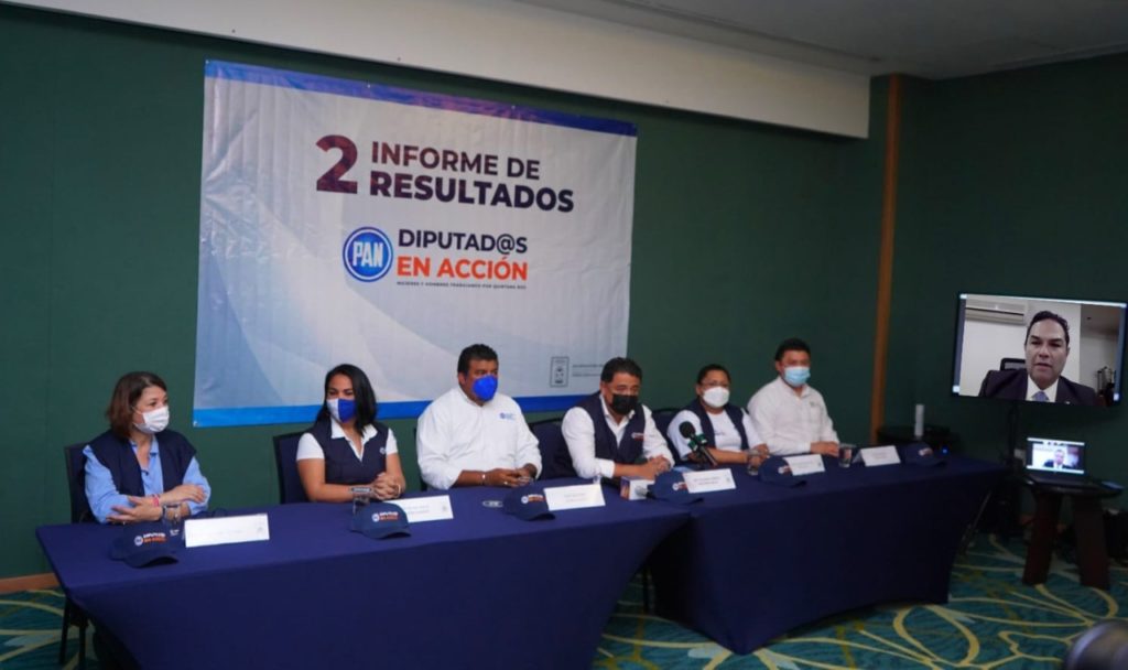 Rendirán informes integrantes del grupo legislativo del PAN