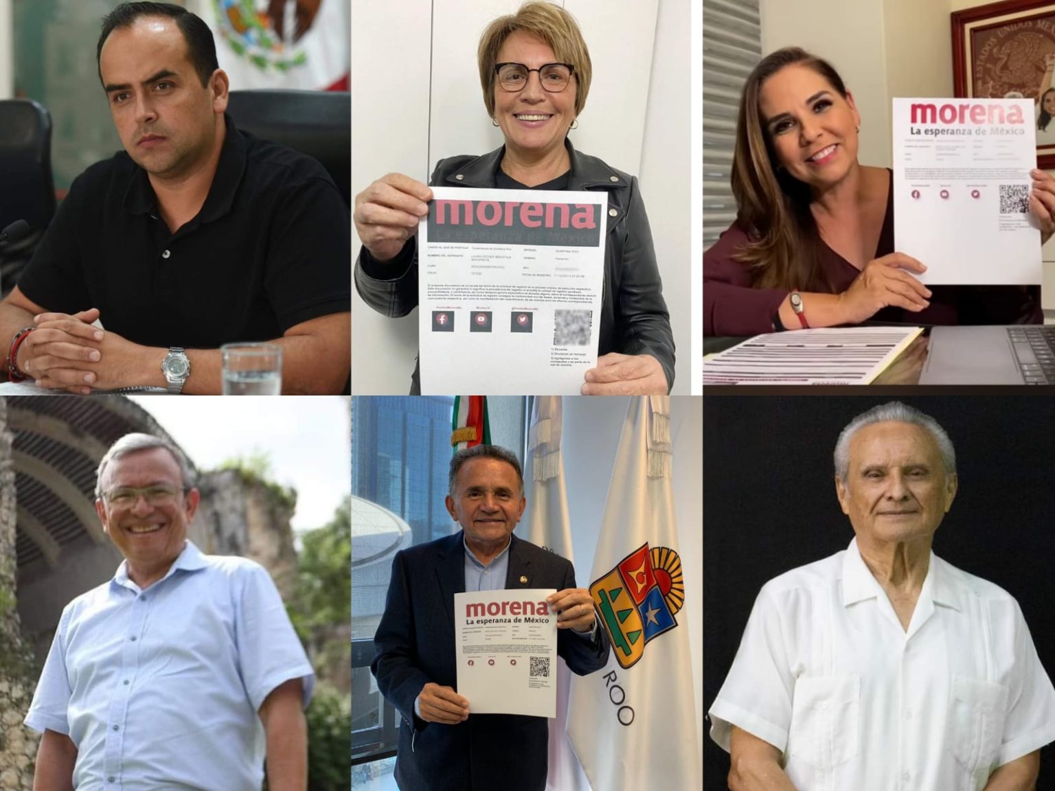 FIGURA FUNCIONARIO DE CARLOS JOAQUÍN || Revelan lista de precandidatos de Morena a la Gubernatura de Quintana Roo