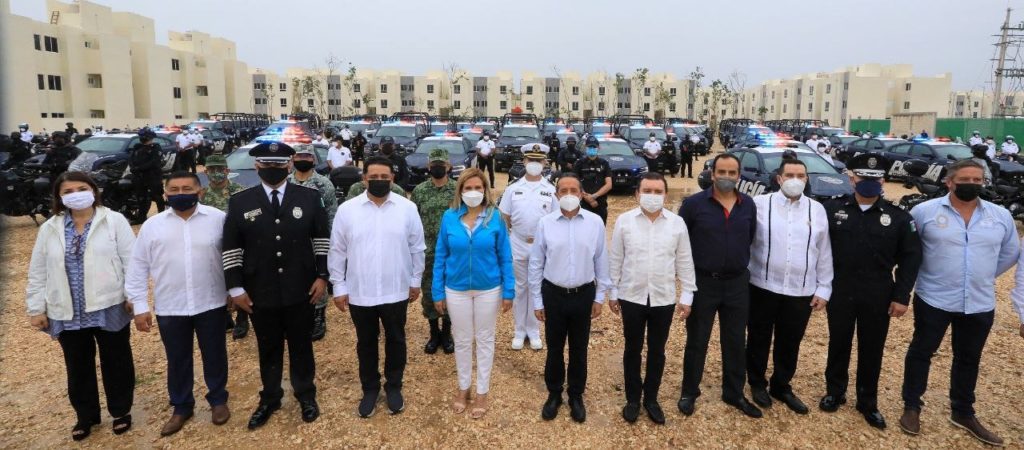 Entregan 199 patrullas en Playa del Carmen