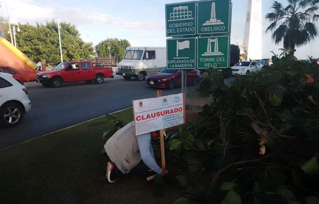 TALARON 75 ÁRBOLES|| Clausuran obras de rehabilitación del bulevar Bahía Chetumal