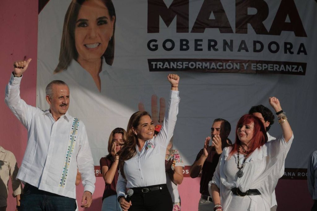 Vamos a sacar a los corruptos de Quintana Roo, afirma Mara Lezama en Chetumal