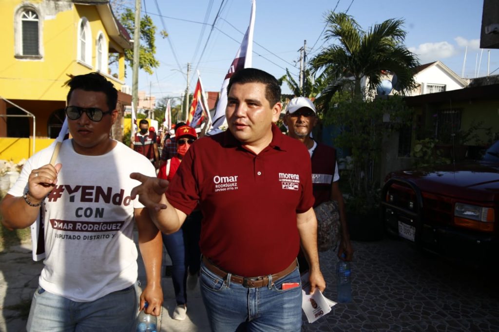 El próximo 5 de junio todos los quintanarroenses expulsaremos la corrupción de Quintana Roo: Omar Rodríguez