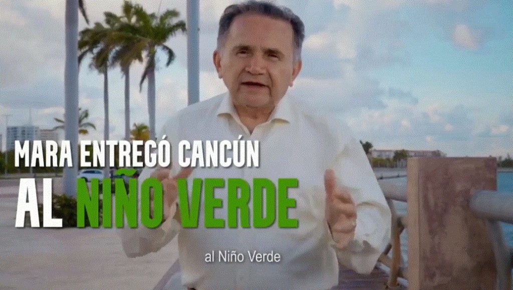 Ordena INE al Dr. Pech retirar spot contra Mara y el Partido Verde “es calumnioso”