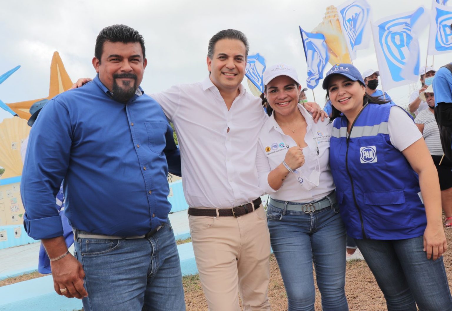 Laura Fernández garantiza un gobierno sin corrupción y transparente: Faustino Uicab