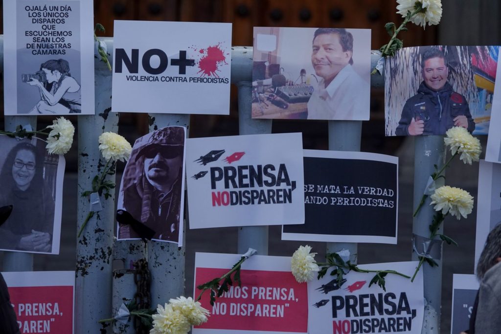 México y Ucrania, los países más peligrosos para periodistas