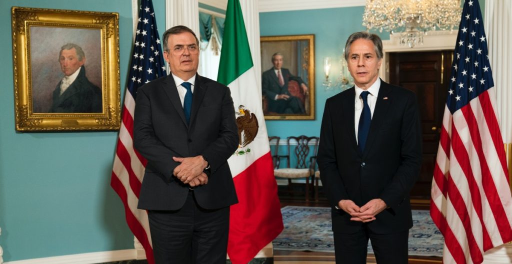 Ebrard y Blinken hablan sobre los esfuerzos para combatir el narcotráfico