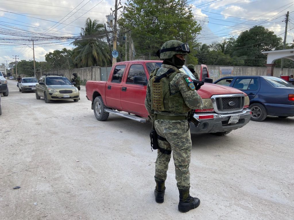 SIN NOVEDAD || Despliega Sedena intenso operativo de seguridad en Tres Reyes