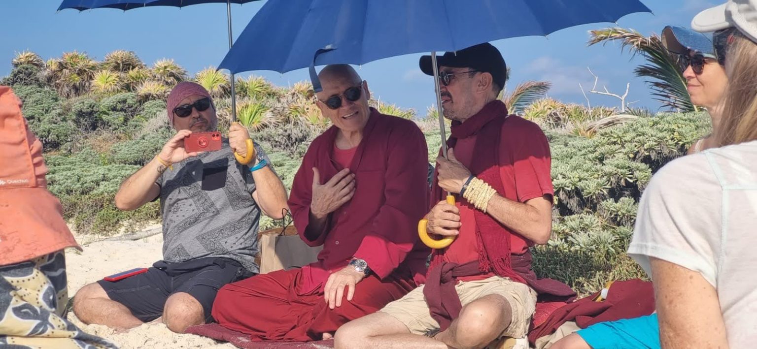 La FPMC abrió las puertas de Punta Sur para una meditación activa