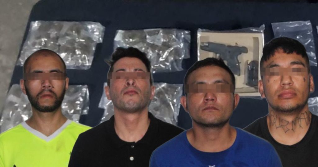 Atoran a narcomenudistas con drogas y armas en Cancún