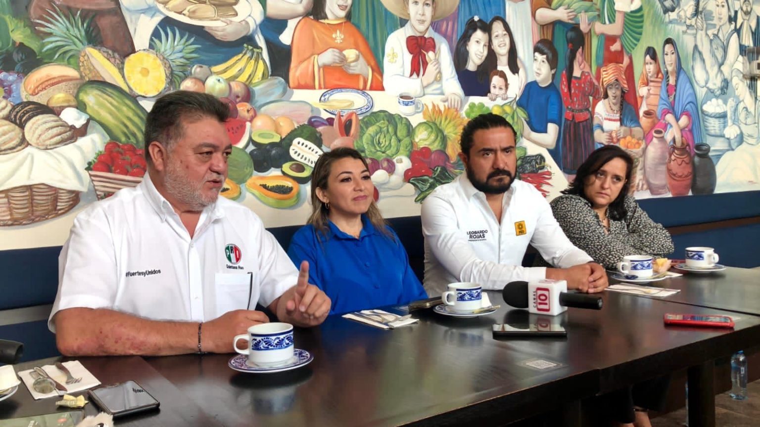 PAN, PRI y PRD, unidos y listos para el 2024 en Quintana Roo, afirman dirigentes