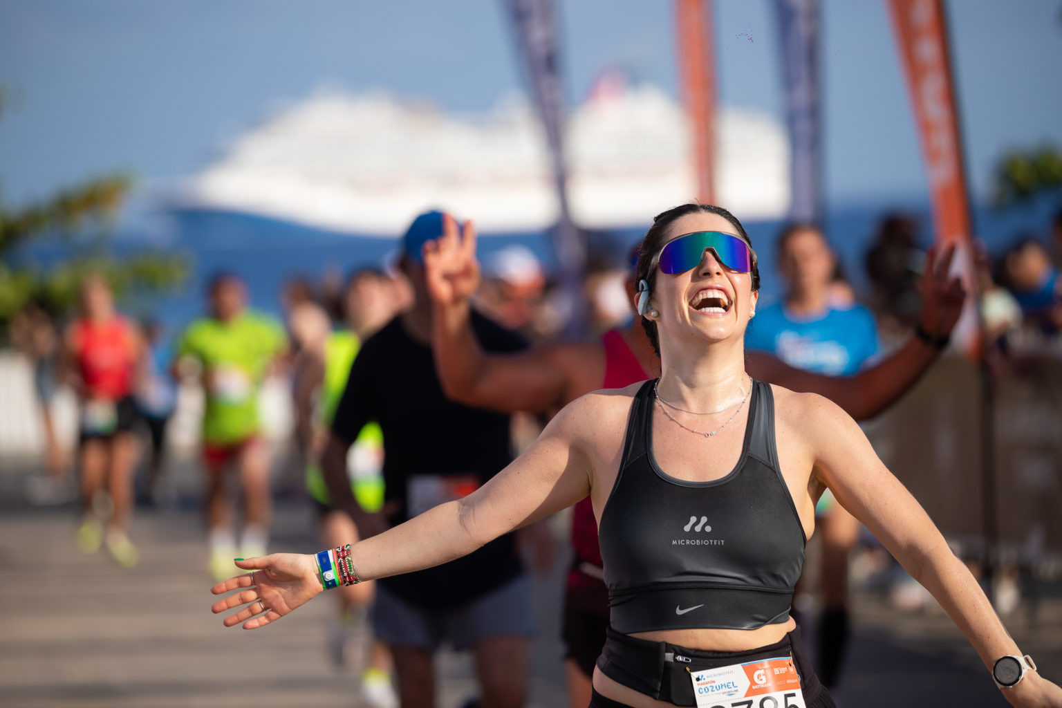 COZUMEL: Participan mas de 2 mil 500 atletas en el Maratón Microbifit