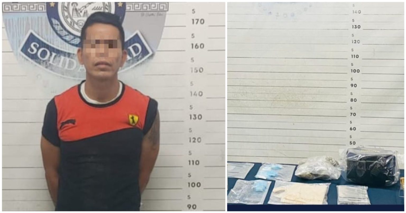Guerrerense detenido con marihuana en In House; encuentran cangurera con drogas