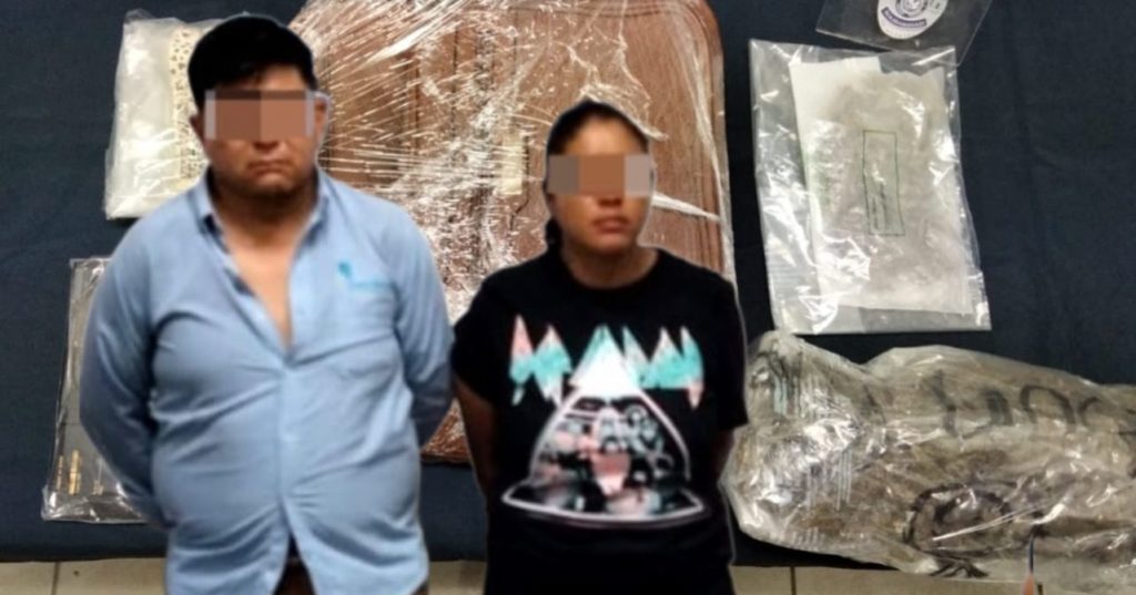 Cae pareja de narcomenudistas en La Guadalupana