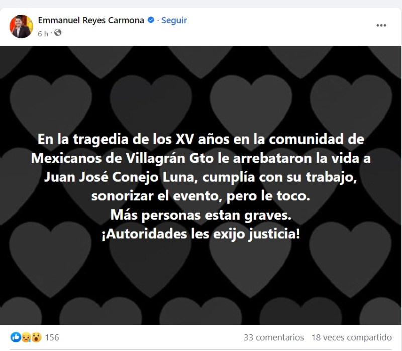 Ataque armado durante fiesta de XV años en Villagrán deja un muerto - xv-anos-villagran