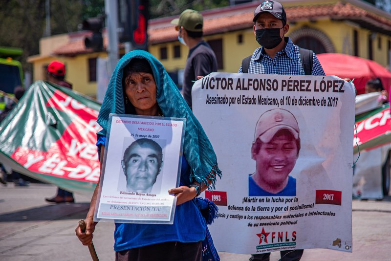 Madres indígenas marchan en busca de familiares desaparecidas en Chiapas - protesta-chiapas1-1024x684