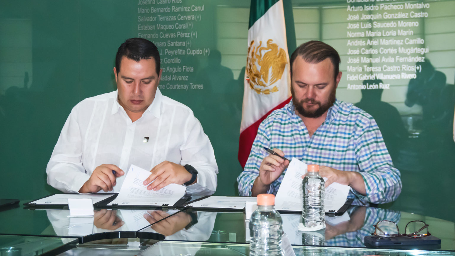 Firman convenio de colaboración del Poder Judicial y Tribunal de Justicia Administrativa