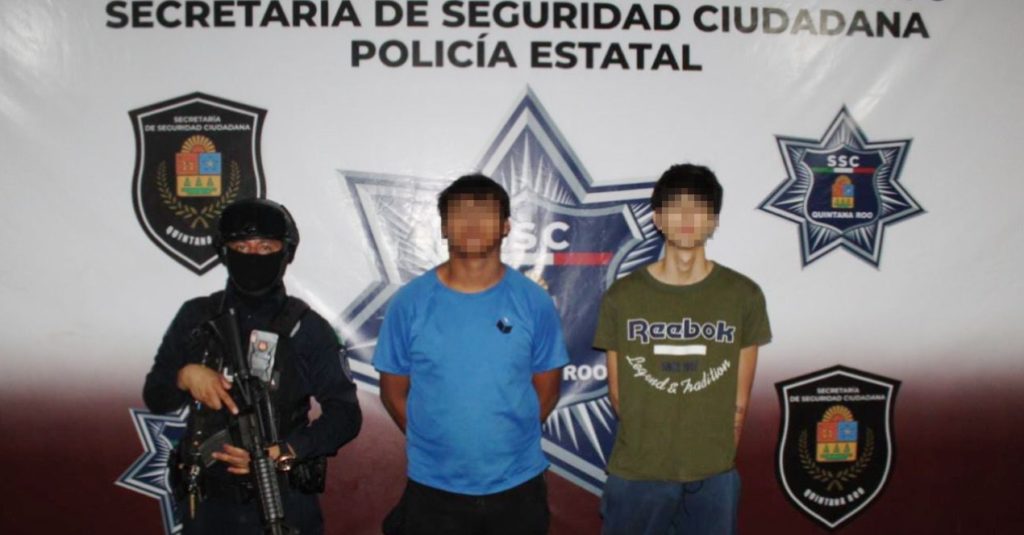 Sacan de las calles de Cancún a dos narcomenudistas de Paseos del Mar