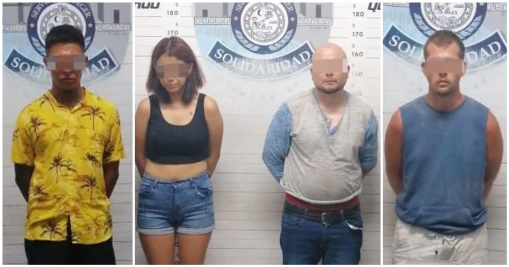 Caen cuatro narcomenudistas en Playa del Carmen