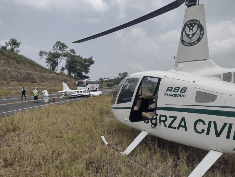 #VIDEO Avioneta aterriza de emergencia en la autopista Tuxpan-Veracruz - captura-de-pantalla-2023-06-11-a-las-172022-1024x771