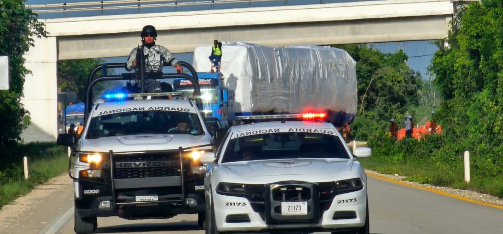 Llega el Tren Maya a Quintana Roo, descargarán los vagones en Cancún