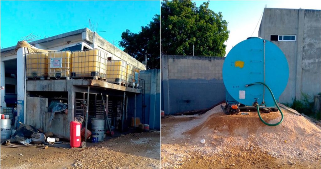 Dos detenidos y 18 mil litros de combustible asegurados en un cateo