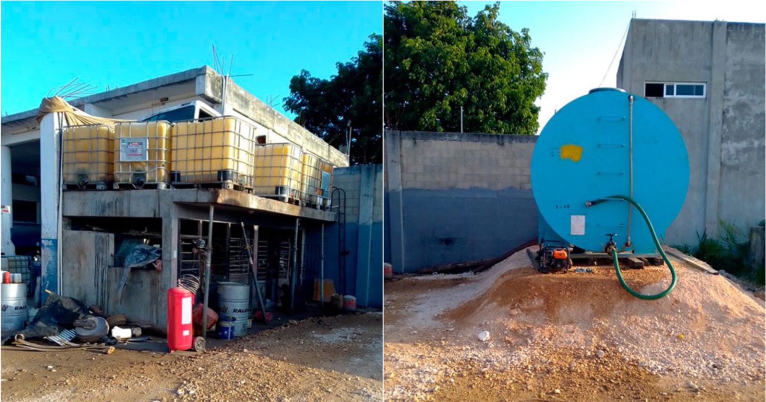 Dos detenidos y 18 mil litros de combustible asegurados en un cateo