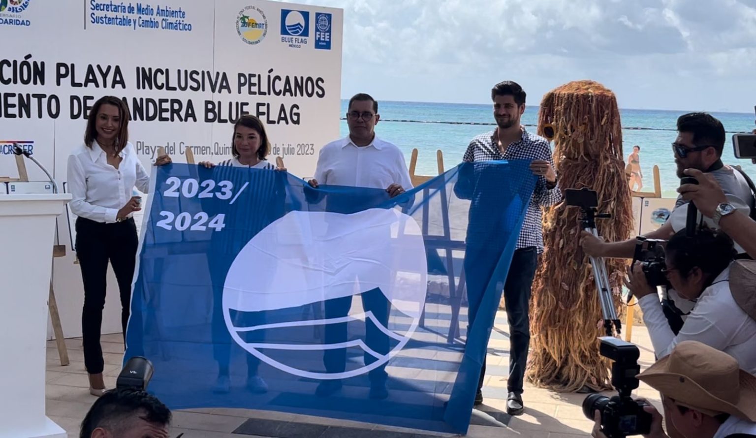 Ocupa Solidaridad tercer lugar a nivel nacional en contar con banderas Blue Flag