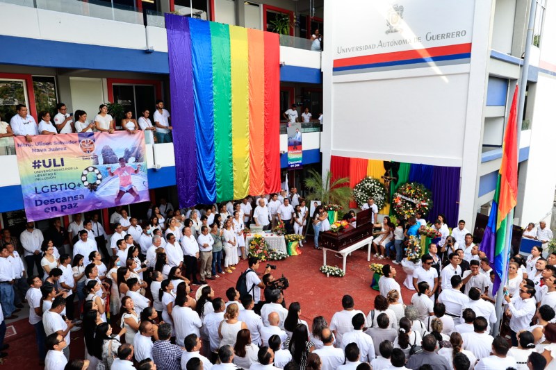 Despiden en Guerrero a activista de la comunidad LGBT asesinado en Aguascalientes - activista-1024x683