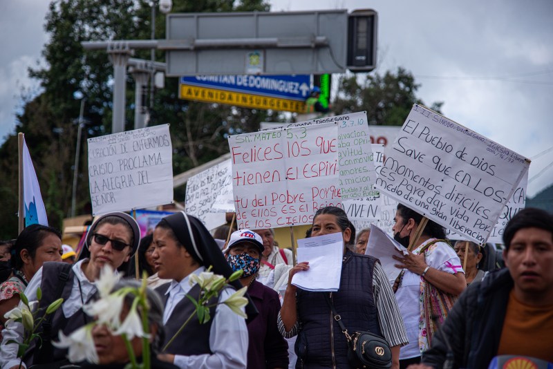 Indígenas marchan en Chiapas contra la creciente violencia - indigenas-marchan-en-chiapas-contra-el-creciente-conflicto-armado-1024x683