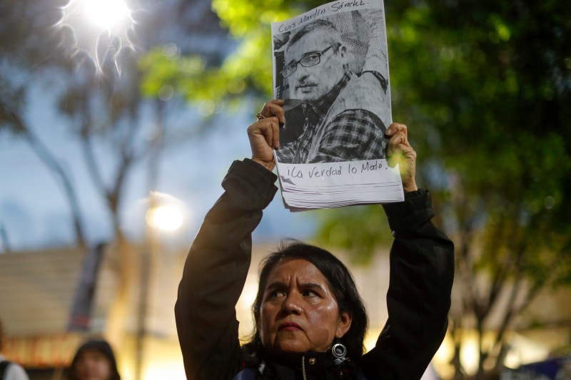 Periodistas exigen justicia frente a la Segob tras el asesinato de Martín Sánchez - periodistas-exigen-justicia-por-asesinatos-y-violencias-contra-gremio-en-mexico-1024x683