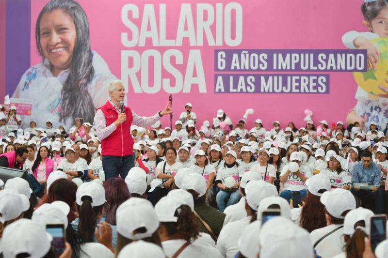 Salario Rosa, el mayor logro del Gobierno Edomex por apoyar a mujeres: Del Mazo - alfredo-del-mazo-edomex-salario-rosa-1024x683