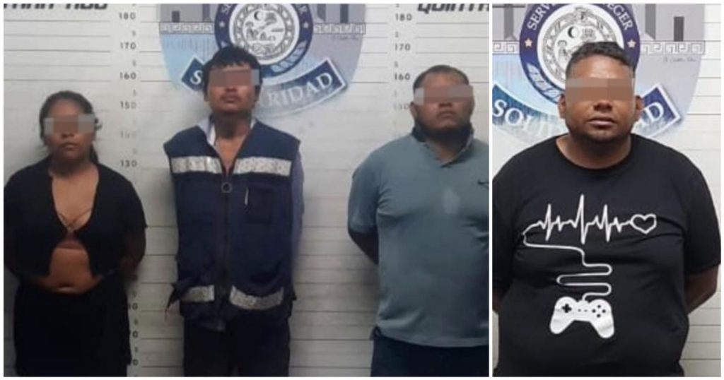 Caen cuatro vendedores de drogas ofreciendo narcoticos en las calles