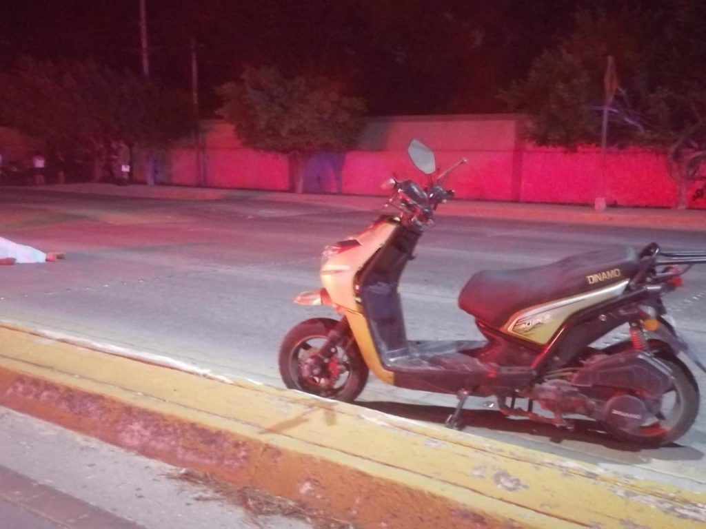 Joven motociclista pierde la vida en la Lopez Portillo de Cancún