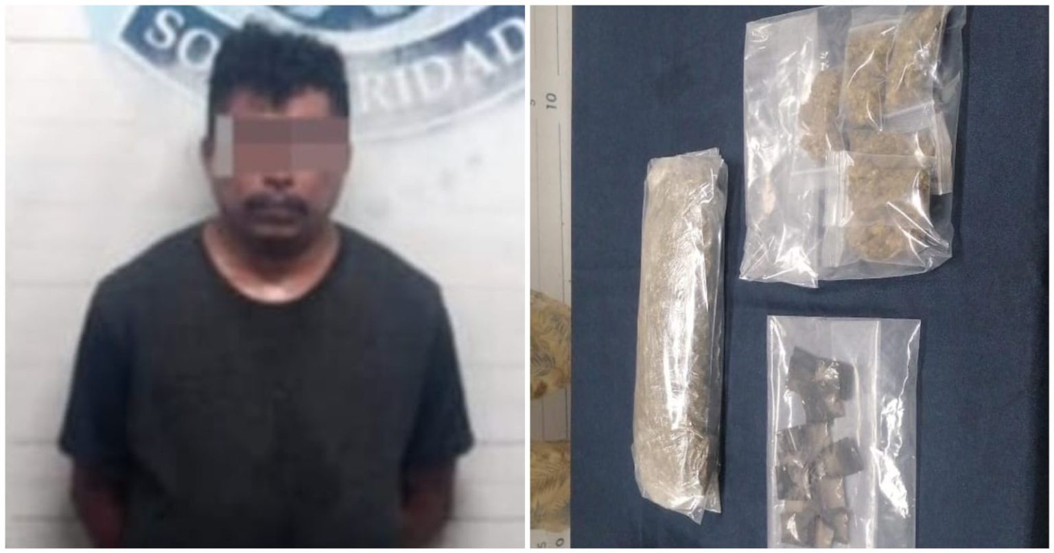 LIMPIA EN IN HOUSE || Atoran a Yucateco narcomenudista con la “maleta” de droga