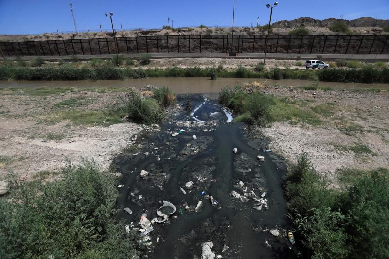 Ambientalistas acusan a Ciudad Juárez de contaminar el río Bravo de México y EE.UU. - rio-bravo-ciudad-juarez-contaminacion-2-1024x683