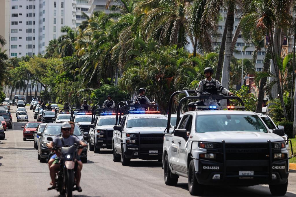 Una ola de violencia azota al turismo de Acapulco, Guerrero - guardia-nacional-acapulco-violencia-3-1024x683