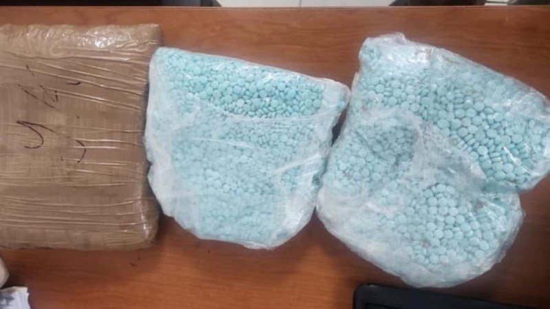 Vinculan a proceso a hombre por transportar 22 mil pastillas de fentanilo - pastillas-de-fentanilo-aseguradas-en-nl