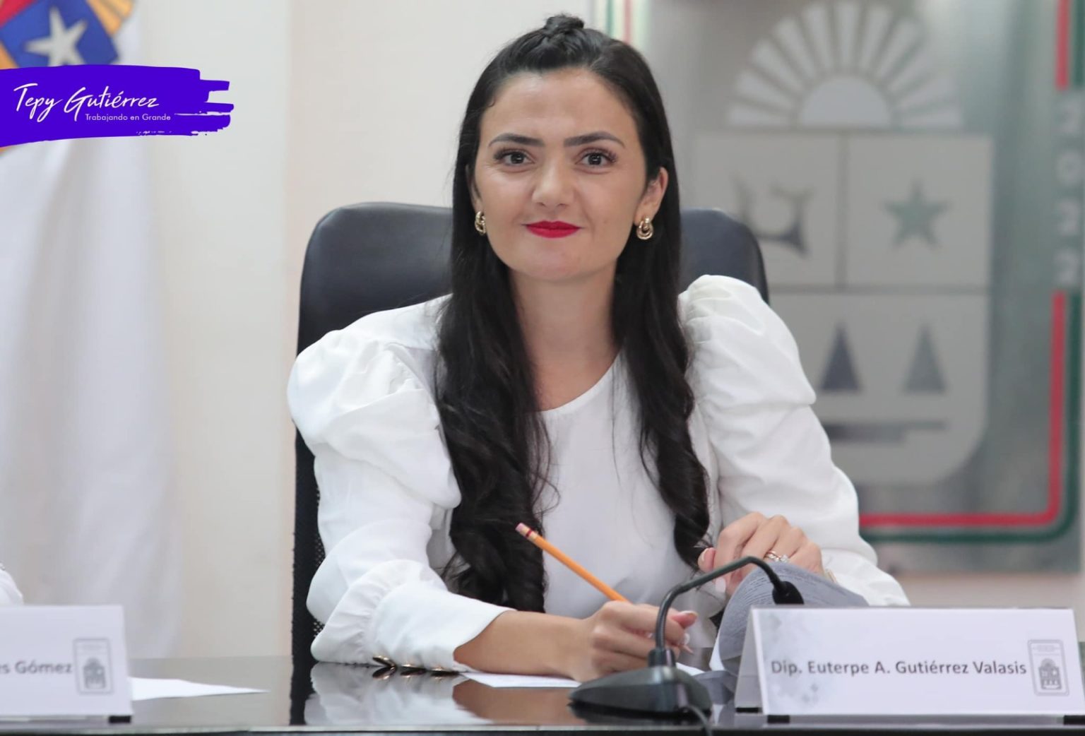 Trasciende Tepy Gutiérrez como Secretaria General del Congreso del Estado