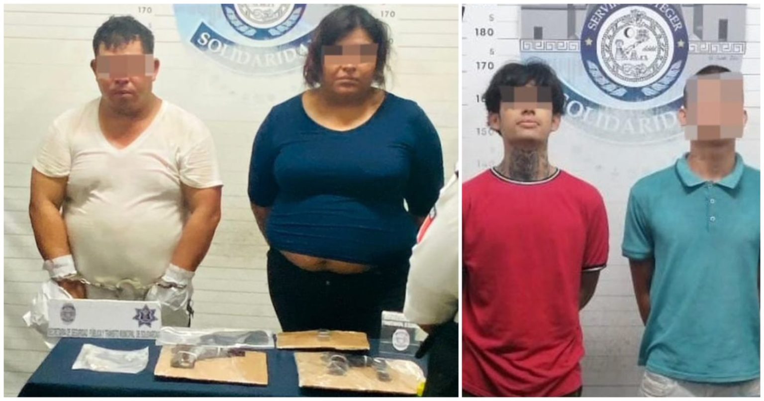 CAE PAR DE MALANDRINES || Tabasqueños arrestados por disparar sus armas de fuego