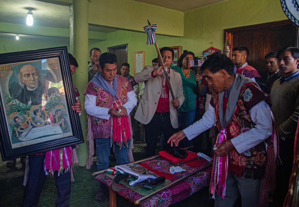 Indígenas tzotziles celebran en Chiapas la independencia de México - 4cf2704f2d154fbabd1aad089c33667fc4c9133ew-1024x711