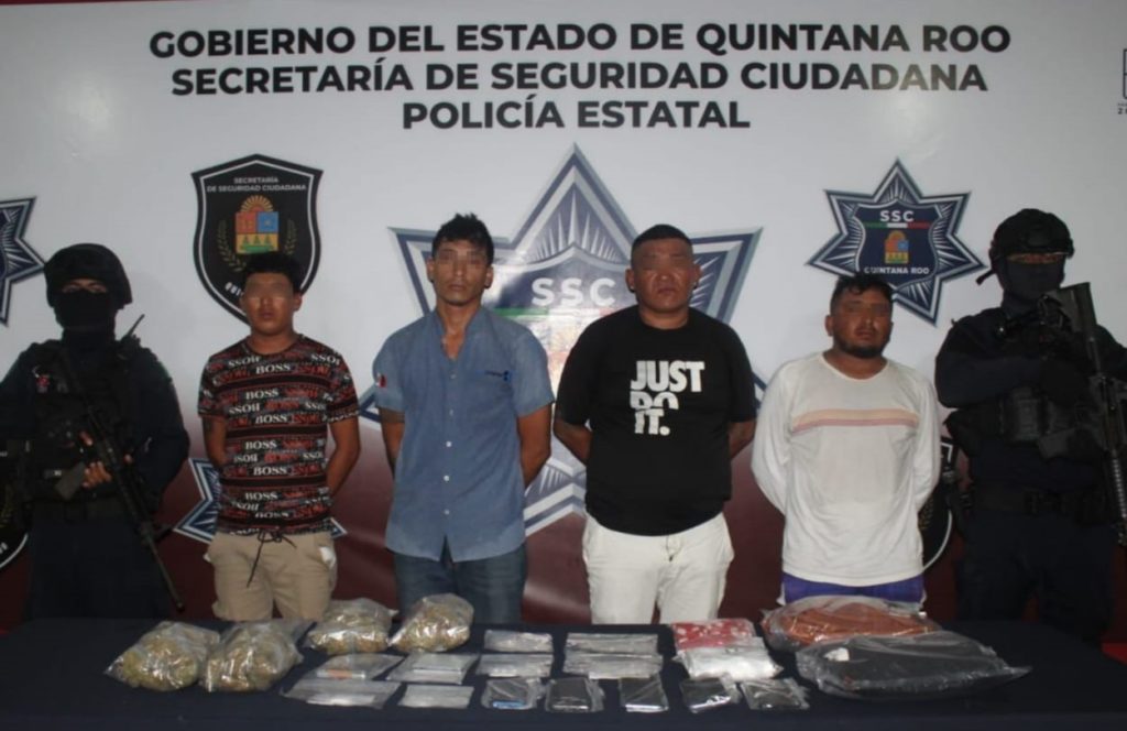 PRESIONABAN A PEATONES A COMPRAR DROGA || Atrapan a banda de malandros en la Zona Hotelera