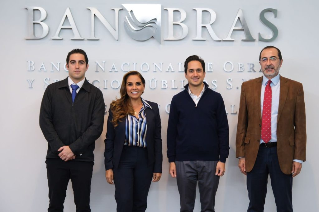 Analiza Mara Lezama con Banobras el plan de obras 2024 para mayor inversión en Quintana Roo