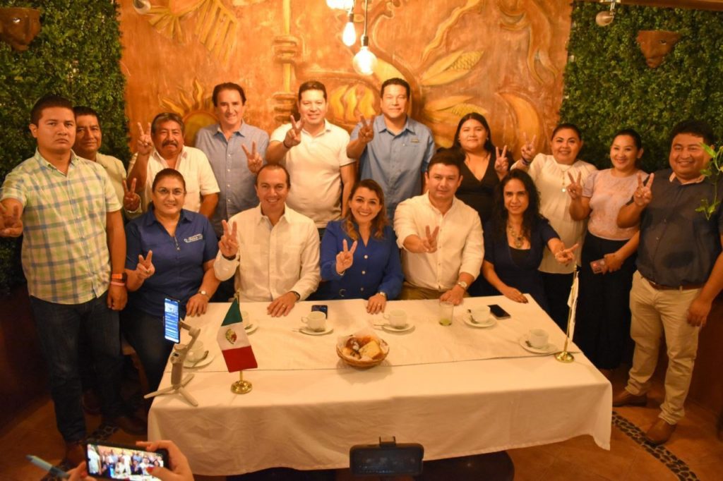 El PAN se posiciona como primera fuerza de oposición en Quintana Roo: Orvañanos Rea