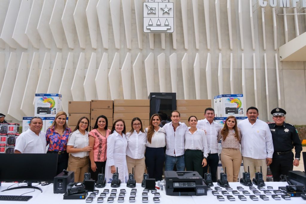 Refuerza Mara Lezama equipamiento a las policías de Quintana Roo con inversión de más de 76.2 mdp