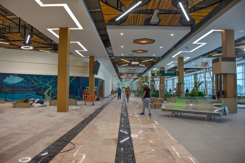 #Fotos Así es el Aeropuerto Internacional "Felipe Carrillo Puerto", en Tulum - aeropuerto-tulum-interior-30nov23-1024x683