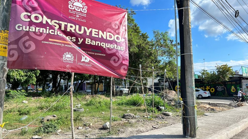 Ayuntamiento de Othón P. Blanco avanza en obras de gran necesidad para la ciudad capital